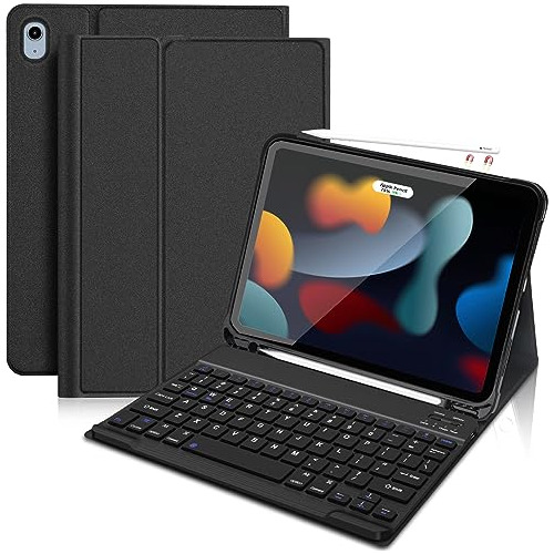 Dingrich iPad 10th Generation Case Con Keyboard 10.9  2022 -