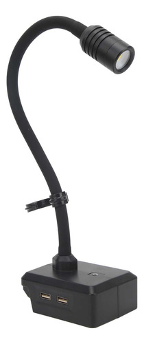 Lámpara De Trabajo Led Cuello De Cisne 3 Modos Mantenimiento
