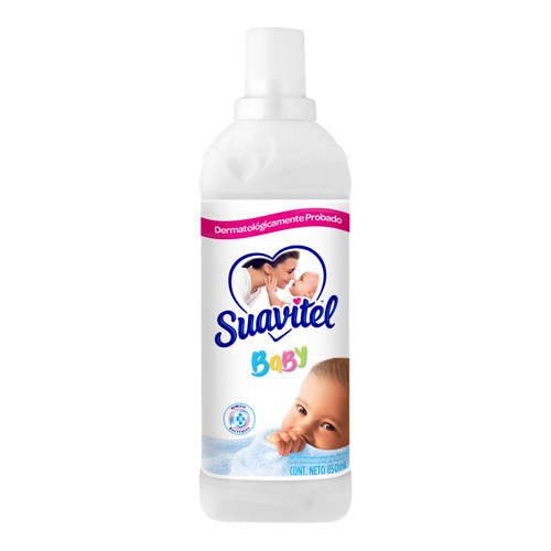 Imagen 1 de 1 de Suavizante Suavitel Baby Antibacterial en botella 850 ml