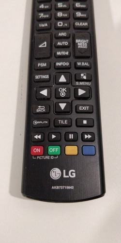 Controle Remoto LG Akb73715642 Original
