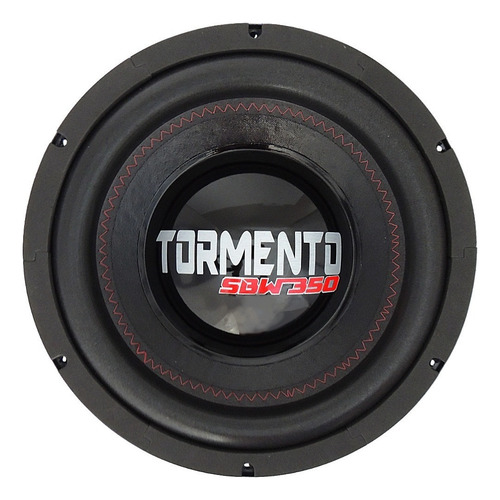 Alto Falante Tormento Sub Woofer Sbw 10 Pol. 350 Wrms 4 Ohms Cor Preta