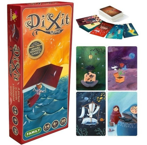 Dixit Quest - Expansión - Juego De Mesa / Updown Juegos