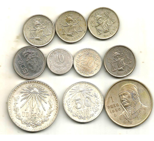 Monedas Mexicanas Antiguas A Remate (uno)
