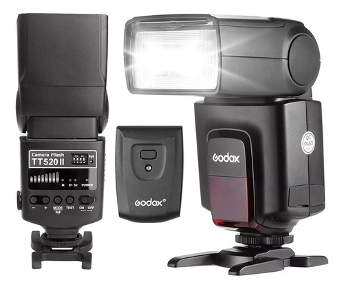 Godox Tt520 Flash Speedlite P/cámara Con Transmisor Disparo