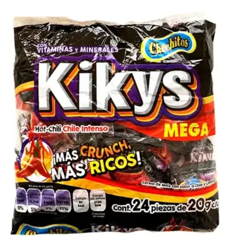 Caja Con 10 Paquetes De Chechi Kikys Hot Mega 24 Pz | Meses sin interés