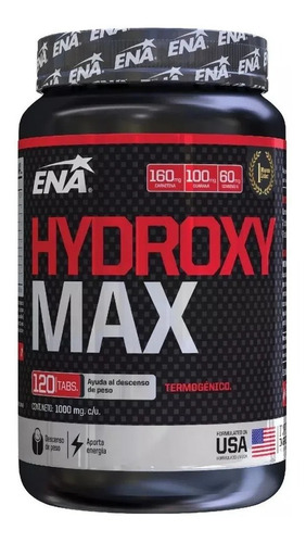 Hydroxy Max X 120 Tabletas