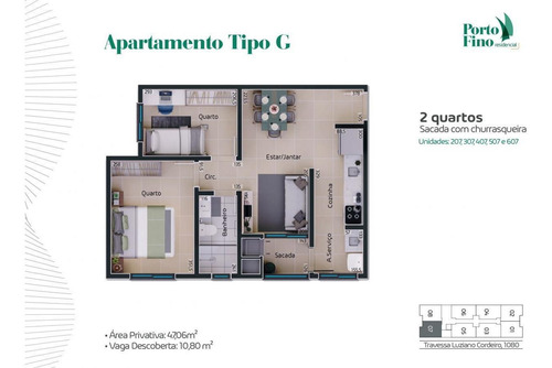 Imagem 12 de 15 de Apartamento Para Venda Em São José Dos Pinhais, Parque Da Fonte, 2 Dormitórios, 1 Banheiro, 1 Vaga - Sjp4004_1-1800185