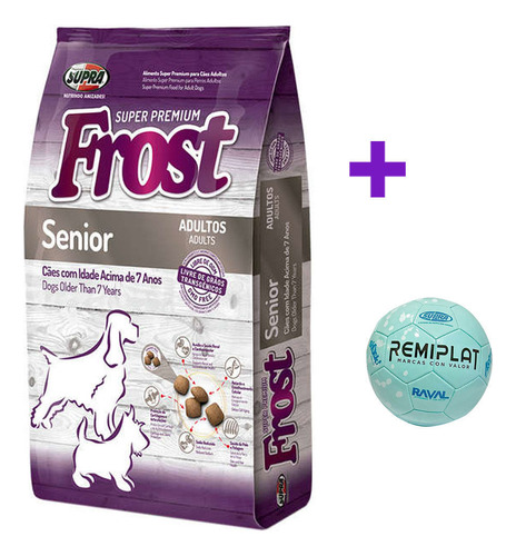 Imagen 2 de 6 de Frost Adulto Senior 15kg Mas Regalo Y Envio