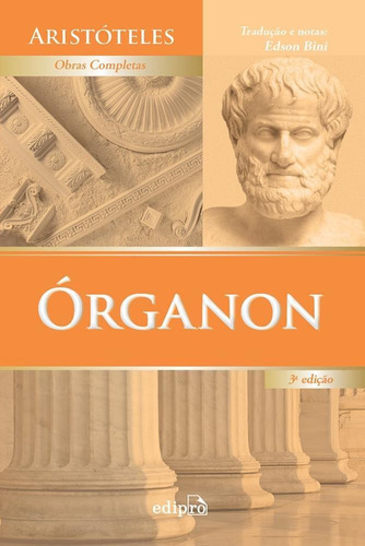 Organon - Edipro, De Aristóteles. Editora Edipro Edicoes Profissionais Ltda, Capa Mole, Edição 3 Em Português