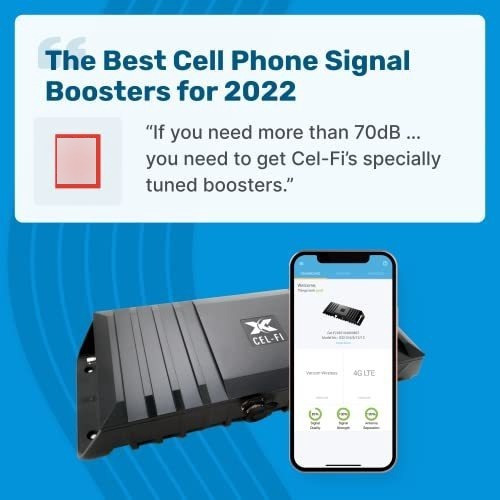 Amplificador De Señal Cel-fi Go X 100 Db 4g/5g Verizon At&t