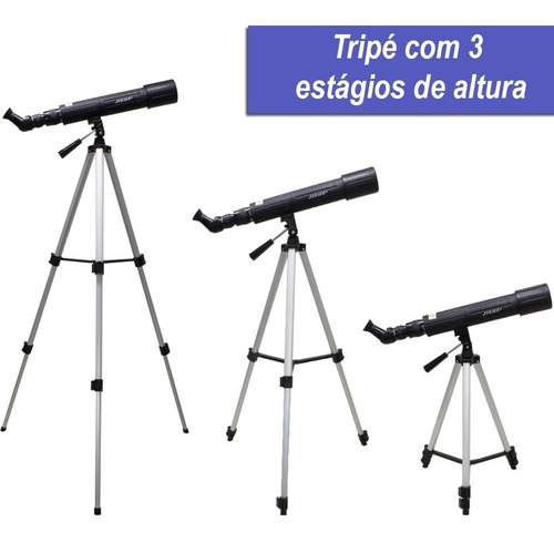 Telescópio Terrestre Binoculo Luneta Zoom 60x Mais De 100km