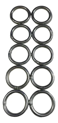 comprar Argollas De Hierro Zincada 28mm Talabarteria Sogueria X 10u
