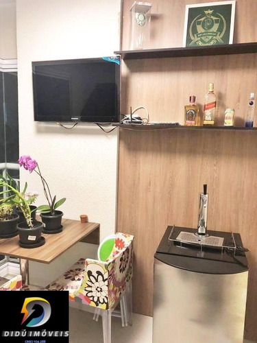 Imagem 9 de 30 de Lindo Apartamento Com 67 M² Na Fundação Scs, Sendo 2 Dormitórios, 1 Suíte, Varanda Com Churrasqueira, 1 Vaga. - Ap07908 - 69944825