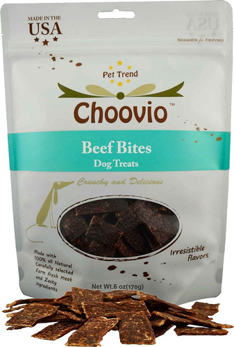 Choovio Beef Perro Trata Picaduras, Fabricado En Ee. Uu., (b