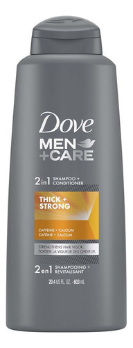 Dove Men+care Fortalece/engrosa Shampoo 603ml.