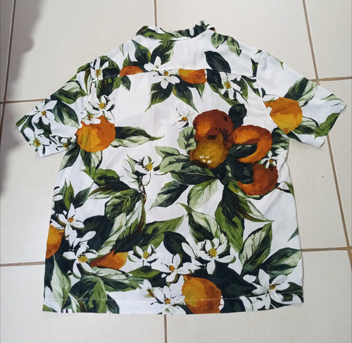 Camisa Tmmy Quickilver Banana Rep Vansss Zagna Nutic H&m (Usado)