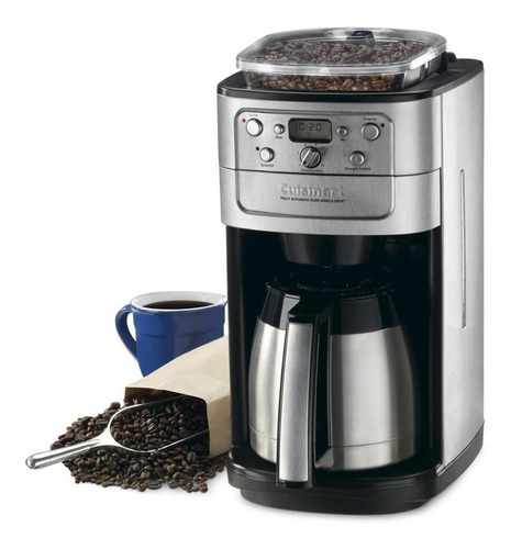 Cafetera Automatica Con Molino De Café Cuisinart Dgb-900bces Color Brushed chrome