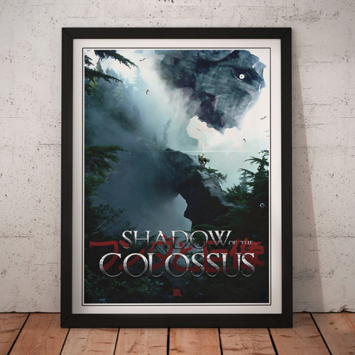 Cuadro Gamer - Shadow Of The Colossus - Poster Fan 