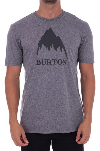 Remera Burton Vaultain Logo I3mc1val107 Hombre