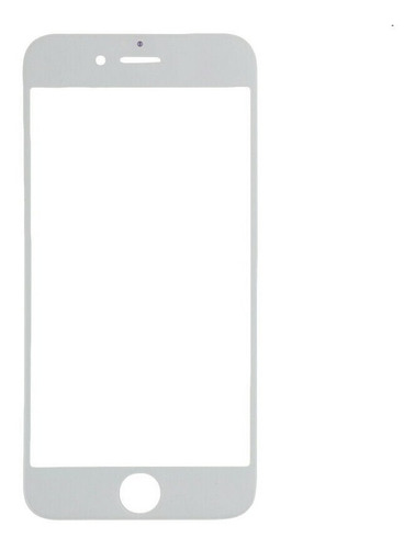 Cristal Gorilla Glass Compatible iPhone 6 4.7   Blanco