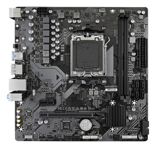 Tarjeta Madre Gigabyte B650 H Micro Atx Am5 Ddr5 1hdmi 1dp