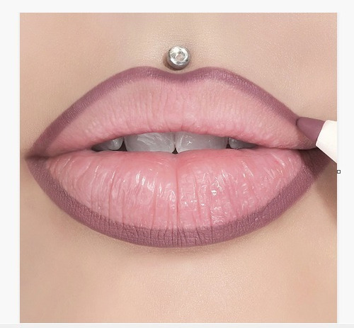 Delineador Labios Velour Lip Liner Jeffree Tono Androgyny