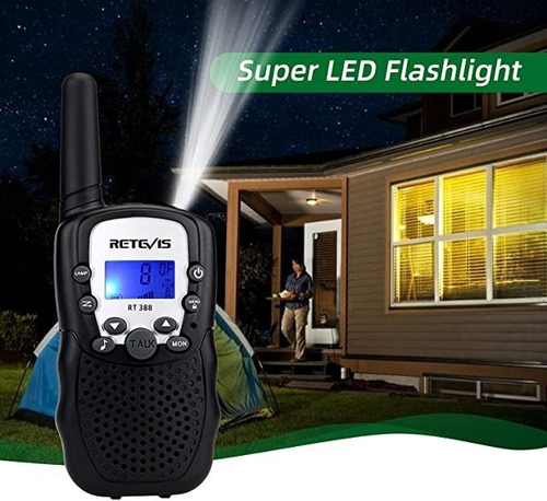 * 2pz Radios Walkie Talkies For Niños Recargables 3 Millas