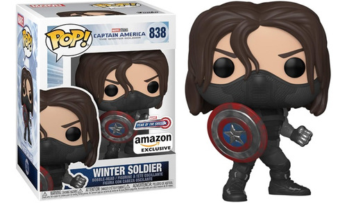 Funko Pop Winter Soldier #838 Exclusivo Capitan America