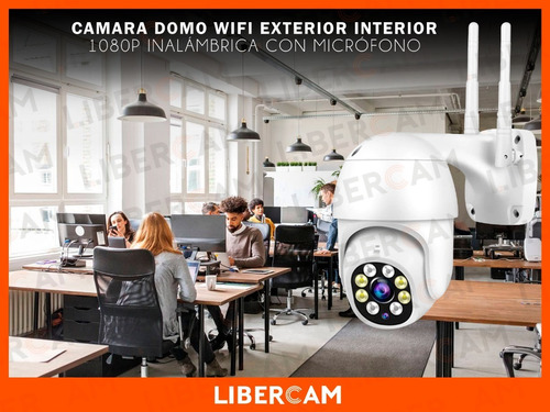 Imagen 9 de 10 de Camara Wifi Exterior Ip Domo Seguridad Inalambrica Microfono