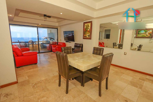 Cad Torre Uno 905. Terraza Con Vista Frontal Al Mar