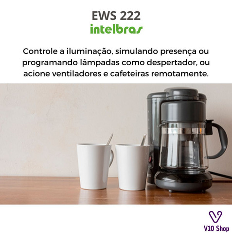Kit 2 Minicontrolador Smart Wifi Com Entrada Pra 1 Interrup