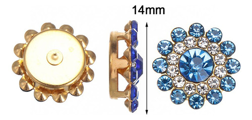 Pedra De Cristal, Strass, Botões, Decoração De Roupas