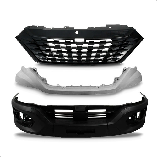 Kit Parachoque E Grade Para Iveco 2020 2021 2022 2023 2024