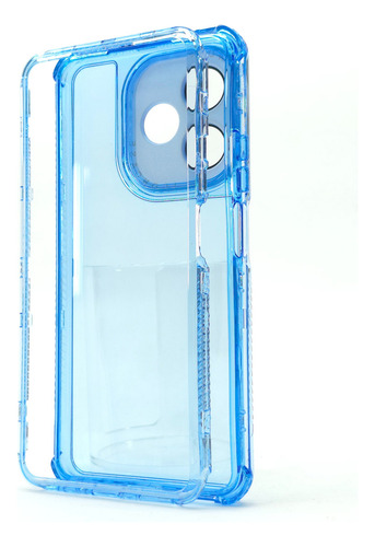 Funda 3 En 1 Para Oppo A5 Pro Case Protector 360 Uso Rudo Rainbow Dream - Azul Oppo A5 Pro