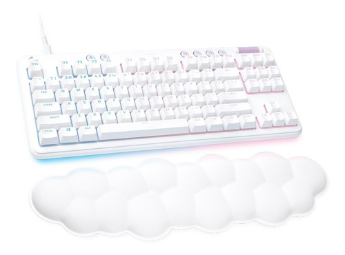 Teclado Gamer Logitech G713 Lightsync Aurora Collection Color del teclado Blanco