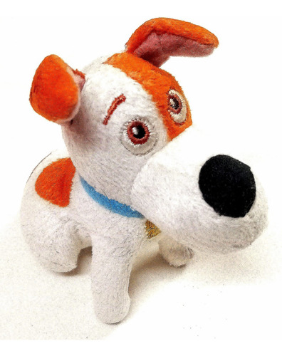 Peluche Max Perrito De La Vida Secreta De Tus Mascotas 2016 Blanco (Usado)