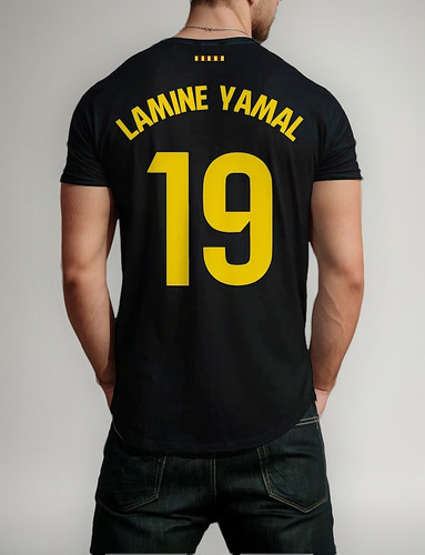Reme Camiseta Barcelona Algodon Fan 19 Yamal 11 Raphinha Etc