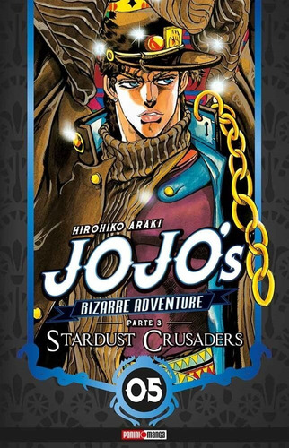 1979386395 Jojo's Bizarre Adventure Stardust Crusaders N.5, De Hirohiko Araki. Serie Jojo's Bizarre Adventure, Vol. 5. Editorial Panini, Tapa Blanda En Español.