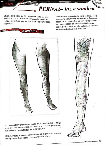Guia Curso Básico De Desenho - Anatomia Feminina