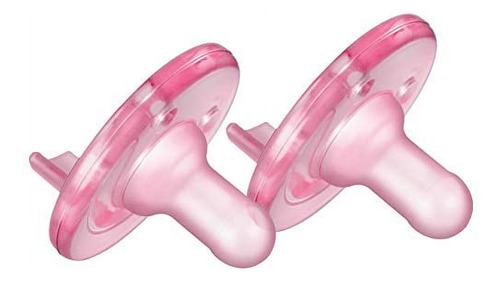 Chupeta Philips Avent 3+ Super Soothie Rosa Pack Com 2