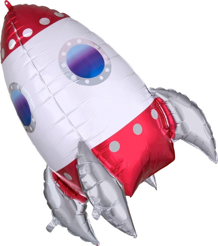 Globo Gigante De Nave Espacial, Cohete De Astronauta