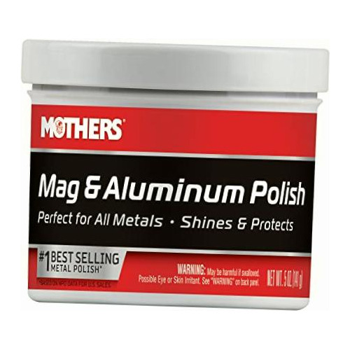 Mothers 05100 Mag & Aluminum Polish 5 Oz.