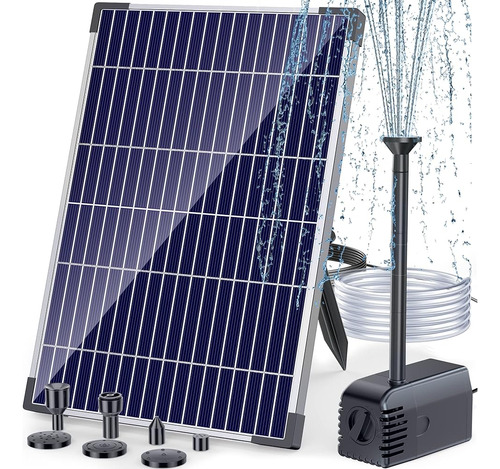 Bomba De Agua Solar Antfraer Para Exteriores, Kit De Bomba D