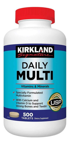 Multivitaminico,daily Multi 500 Tabletas Kirkland