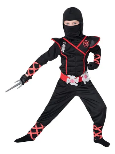 Disfraz Infantil De Ninja Warrior Para Fiesta De Halloween