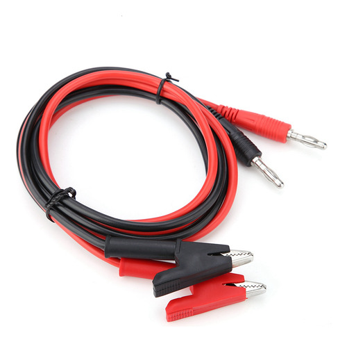 Tapón Tipo Banana De Silicona Clip Lead P1040, 2 Unidades, P