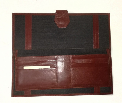 Porta Chequera Tarjetero Organizador