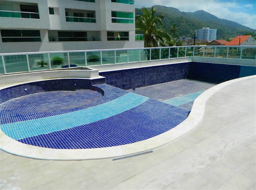 Imagem 2 de 14 de Apartamento 2 Dormitórios Com Vista Para O Mar Em Mongaguá