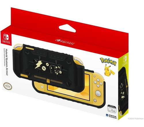 Hybrid System Armor Pikachu Black & Gold (hori) Switch/lite