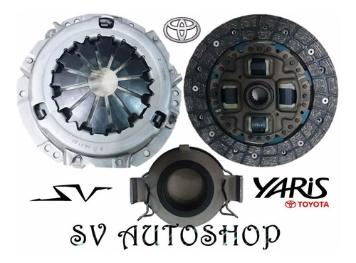Kit Clutch Croche Embrague Aisin Toyota Yaris 1.3 Todos (sv)